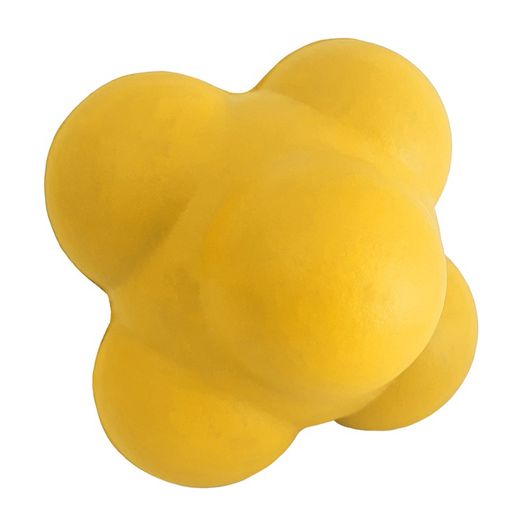 Bola de Reacción Diámetro 10cm Amarillo