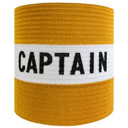 Brazalete Capitán Clásico Adulto Amarillo